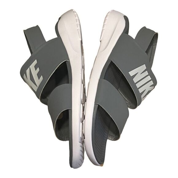 Nike Sandals TANJUN Women's 9 Open Toe Lightweight Grey Adjustable Performance - Picture 5 of 7